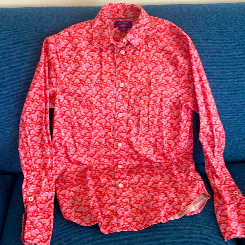 J Crew Liberty button down size 0